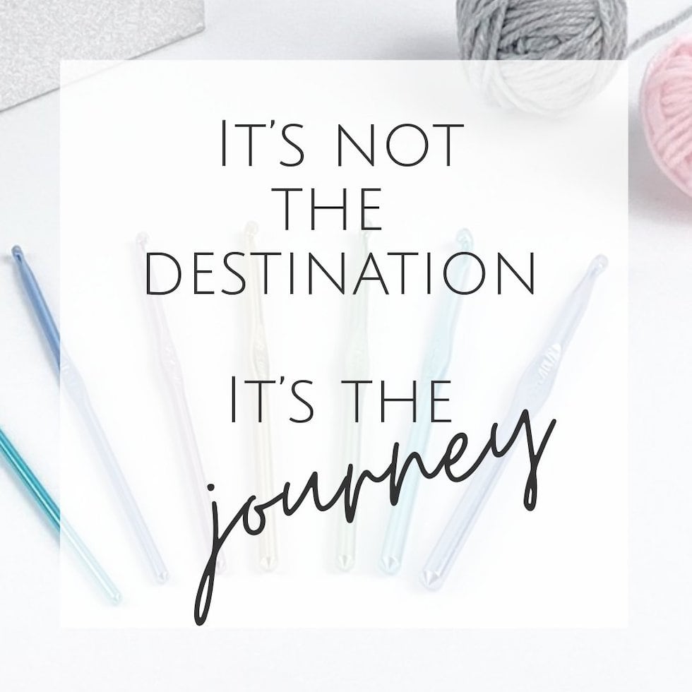 It's not the destination quote