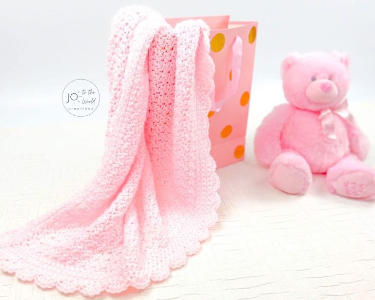Simple Baby Blanket – Free Crochet Pattern