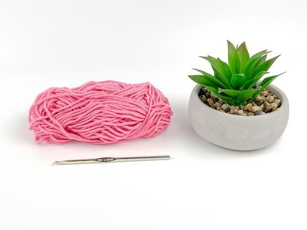 Yarn and crochet hook