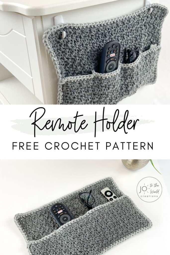 Remote Holder Crochet Pattern