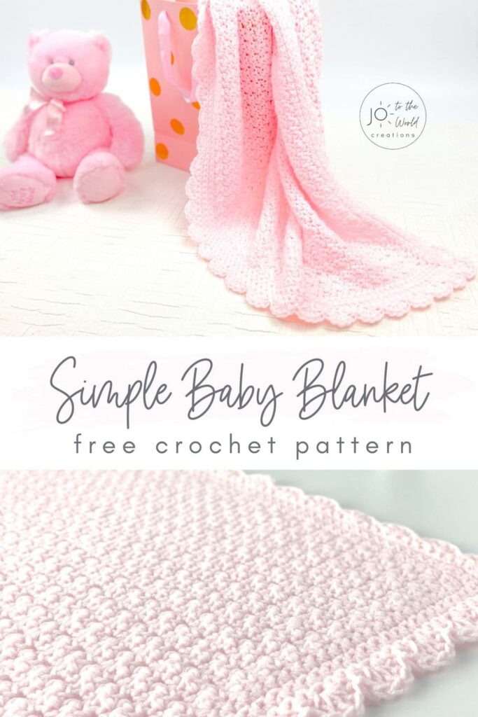 Simple Crochet Baby Blanket Pattern Free