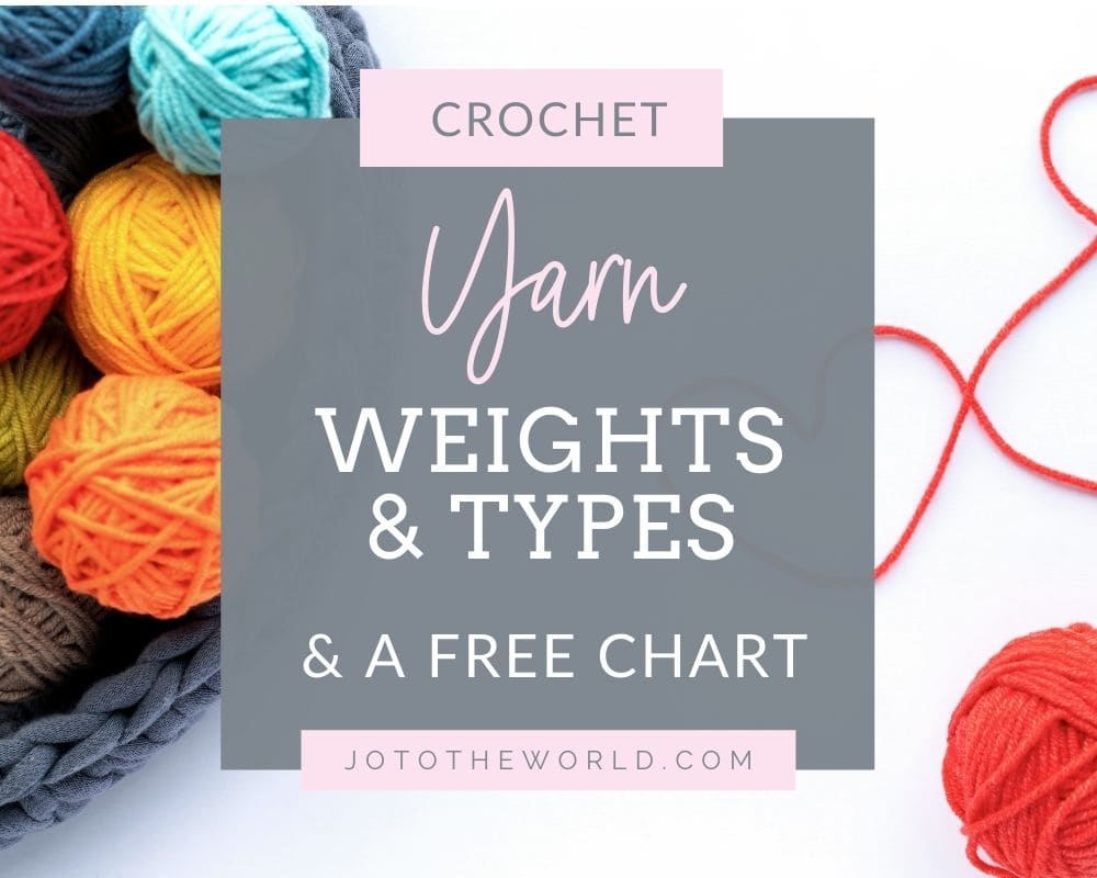 Yarn Weights & Types Chart