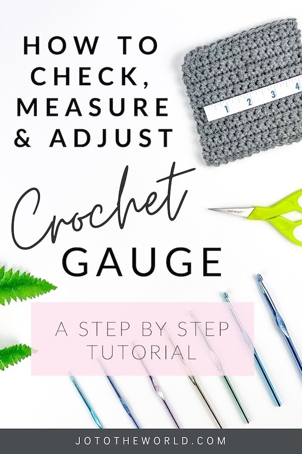 How to Check, Measure and Adjust Crochet Gauge