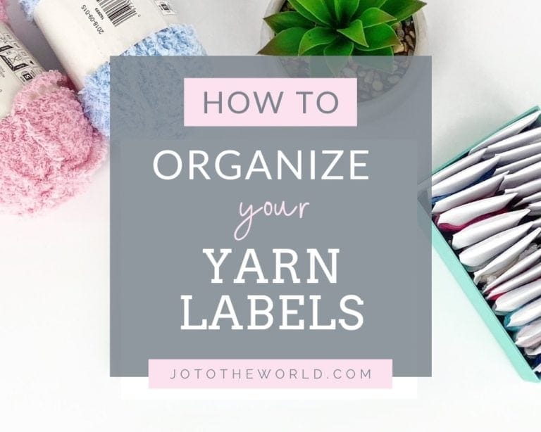 How to Organize Yarn Labels