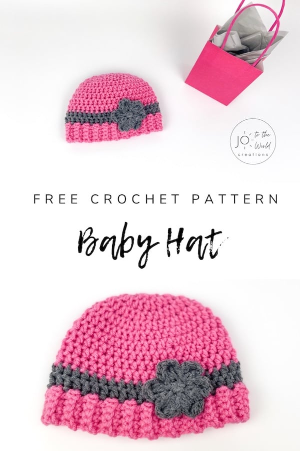 Adorable Baby Hat Free Crochet Pattern