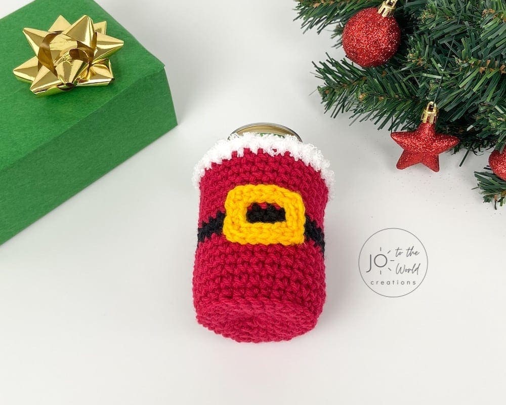 Santa Can Cozy Crochet Pattern