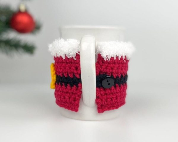 Santa Mug Cozy Crochet Pattern