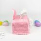 Easter Bunny Tissue Box Cover Crochet Pattern