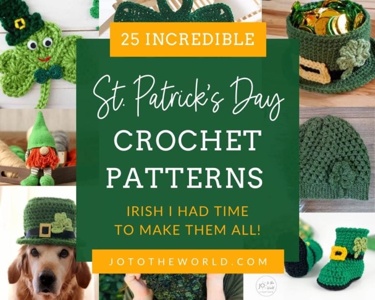 25 St. Patrick’s Day Crochet Patterns
