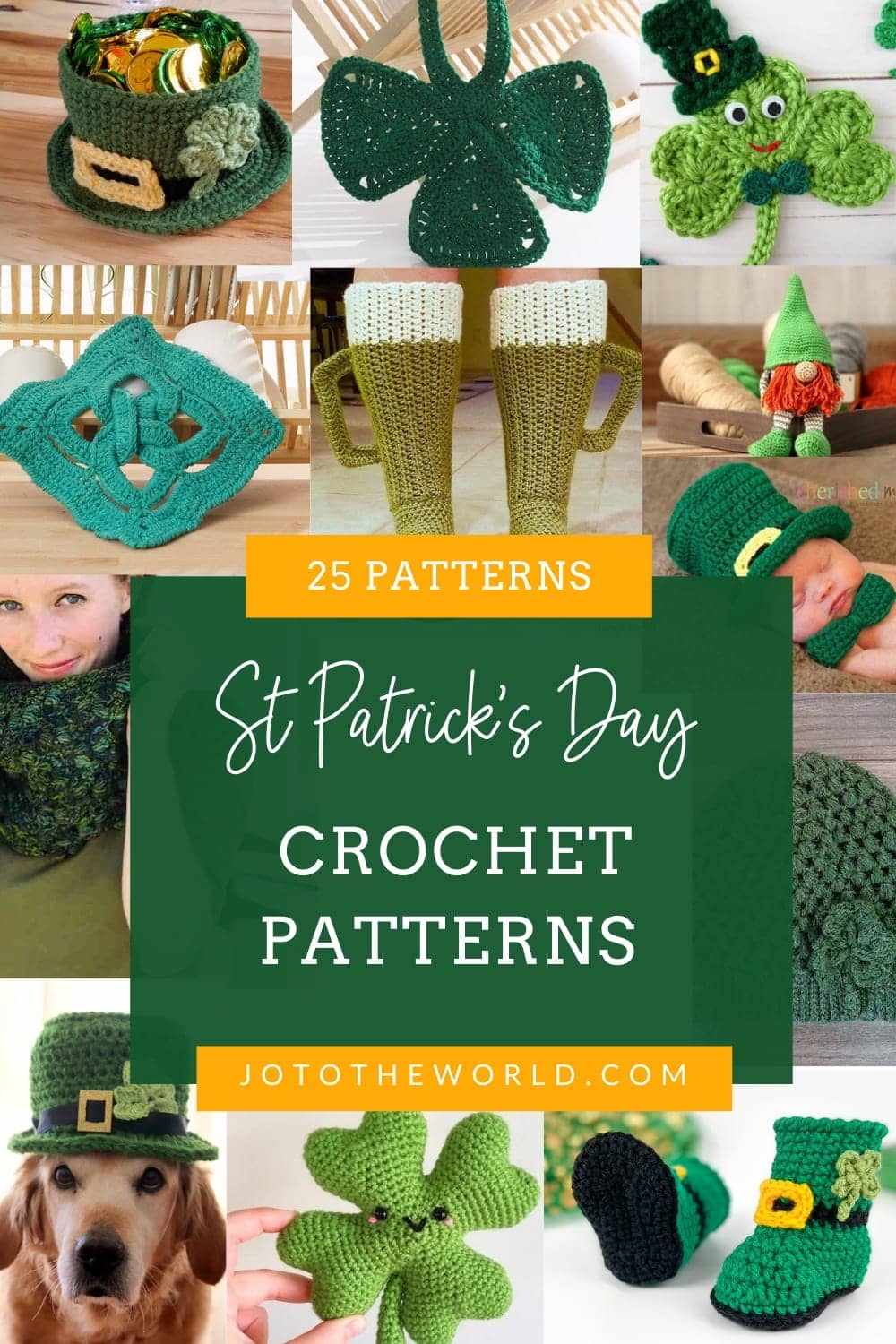 25 St. Patrick's Day Crochet Patterns