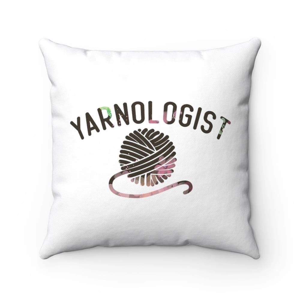 Yarnologist pillow