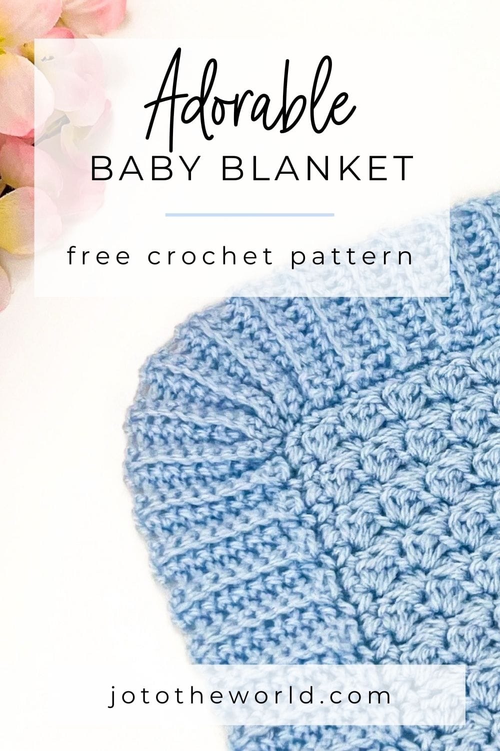 Adorable Baby Blanket Free Crochet Pattern