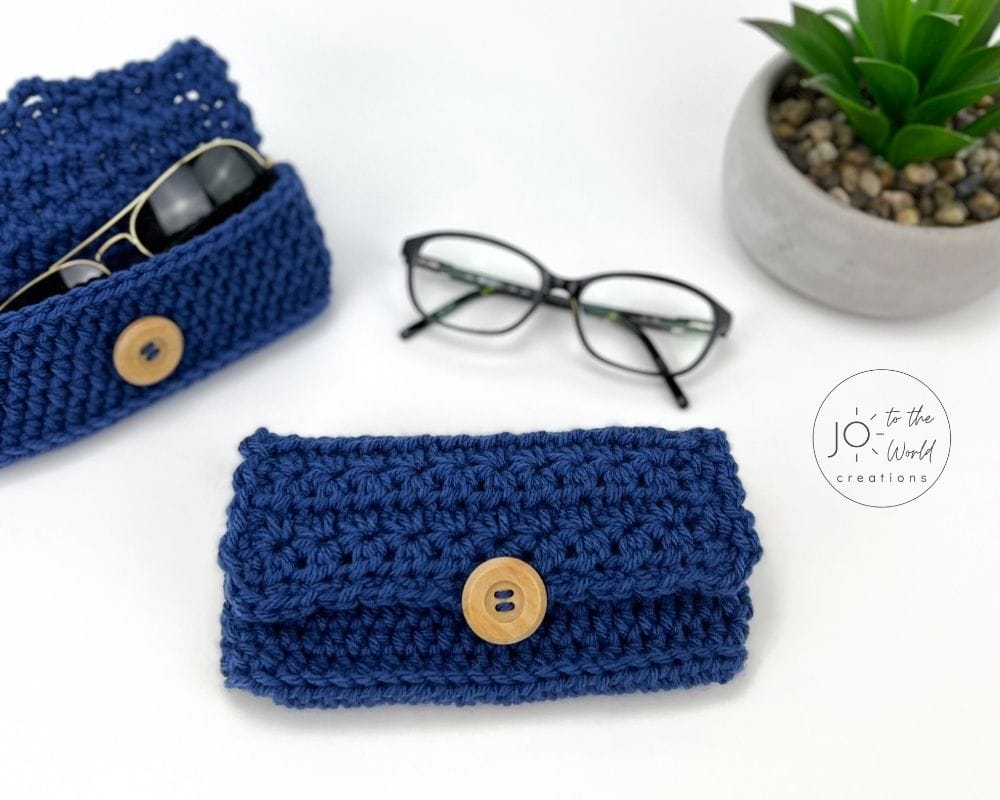 Glasses Case Free Crochet Pattern