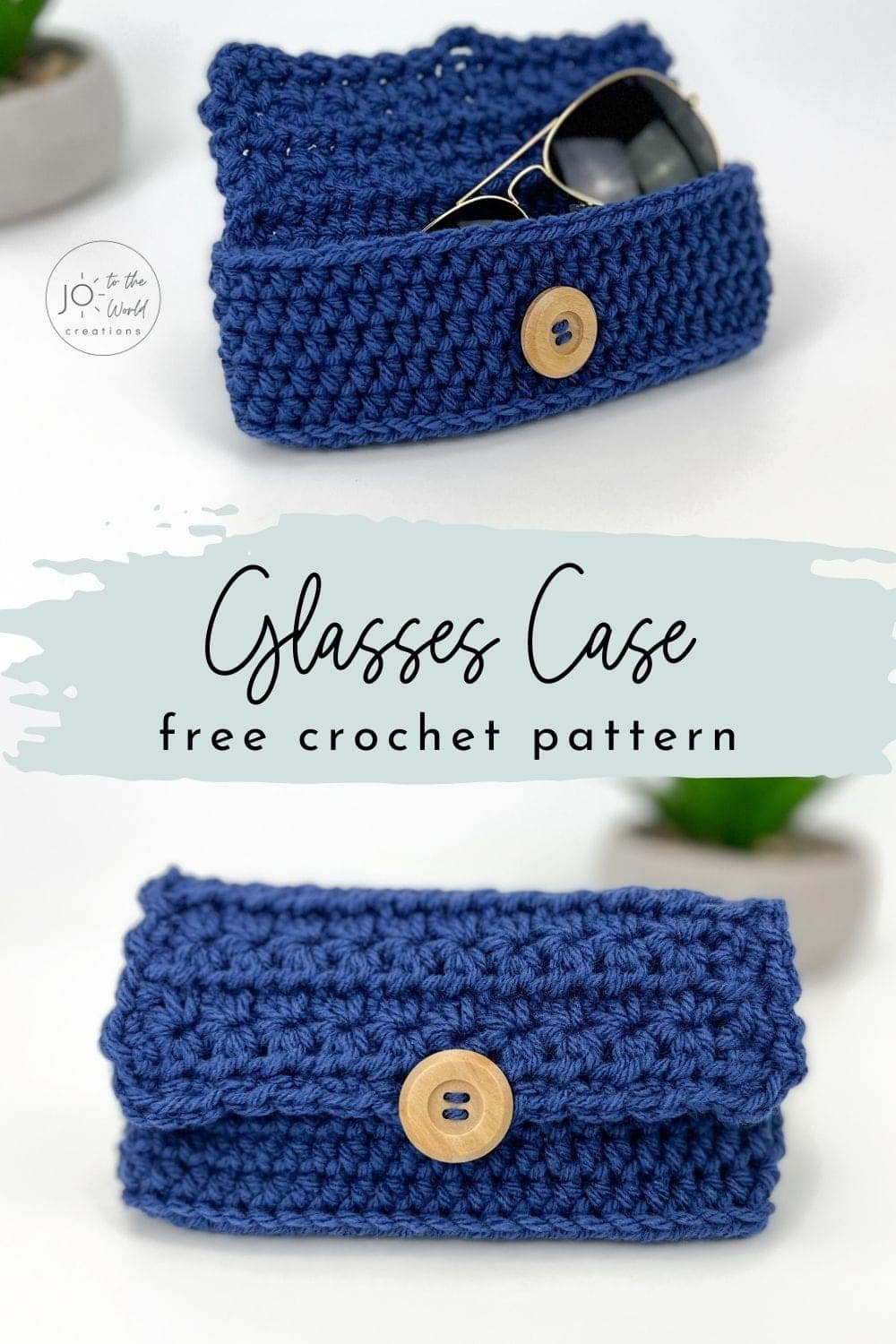Crochet Glasses Case Free Pattern