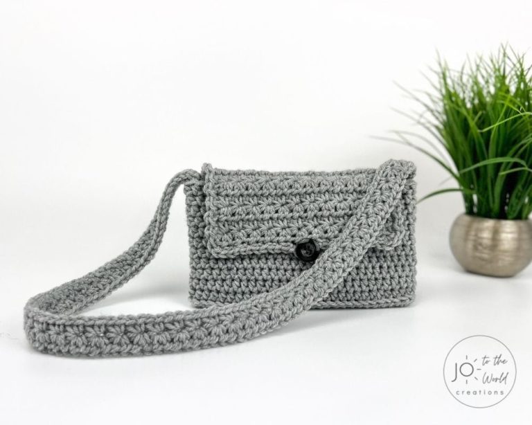 Star Flap Crochet Purse – Free Pattern