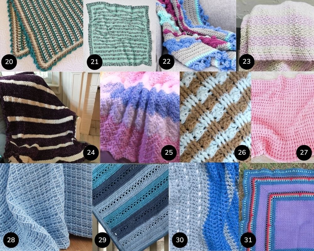 Free Crochet Baby Blanket Patterns