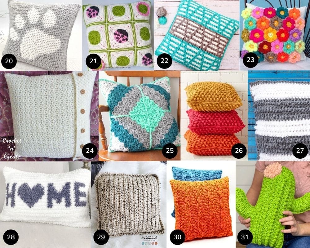 Free Crochet Pillow Patterns