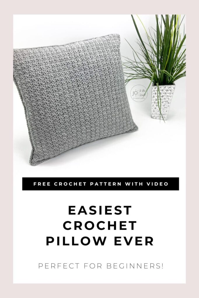 Simple Crochet Pillow Pattern Free