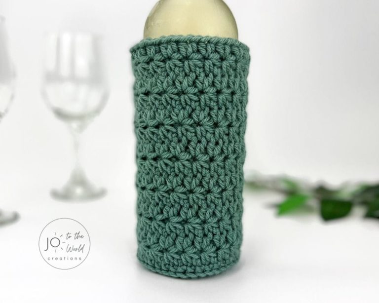 Wine Bottle Holder - Free Crochet Pattern | Jo to the World Creations