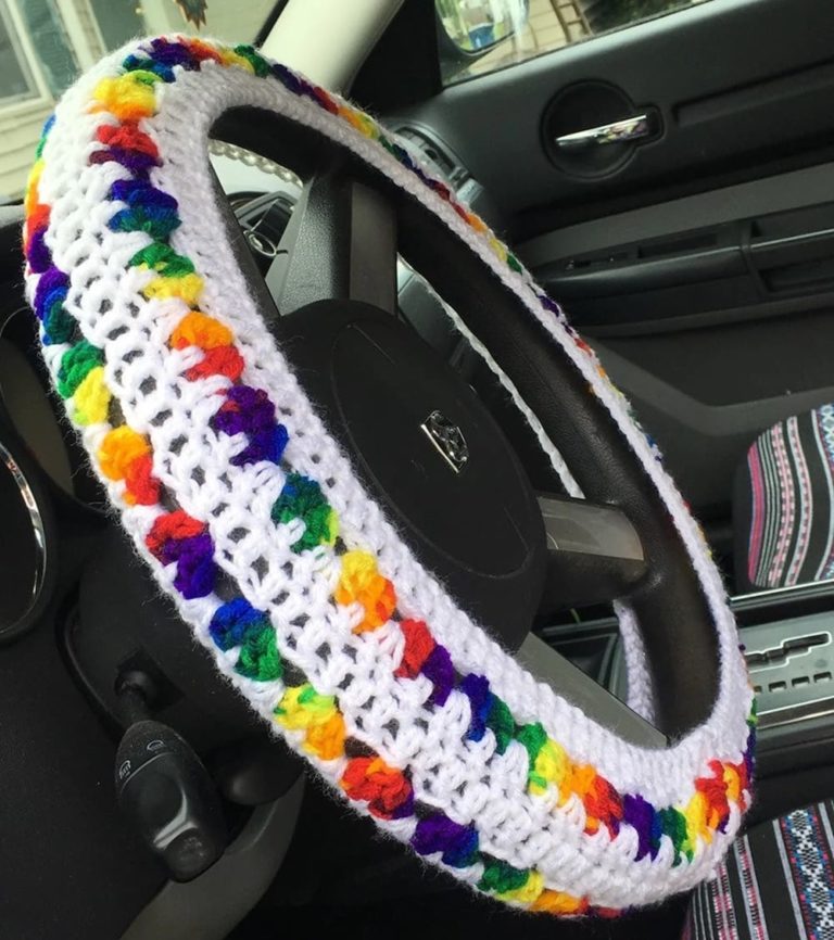 15 Amazing Crochet Steering Wheel Cover Patterns Jo to the World