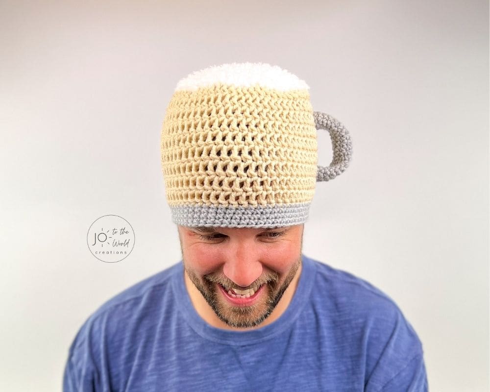 Beer Crochet Hat