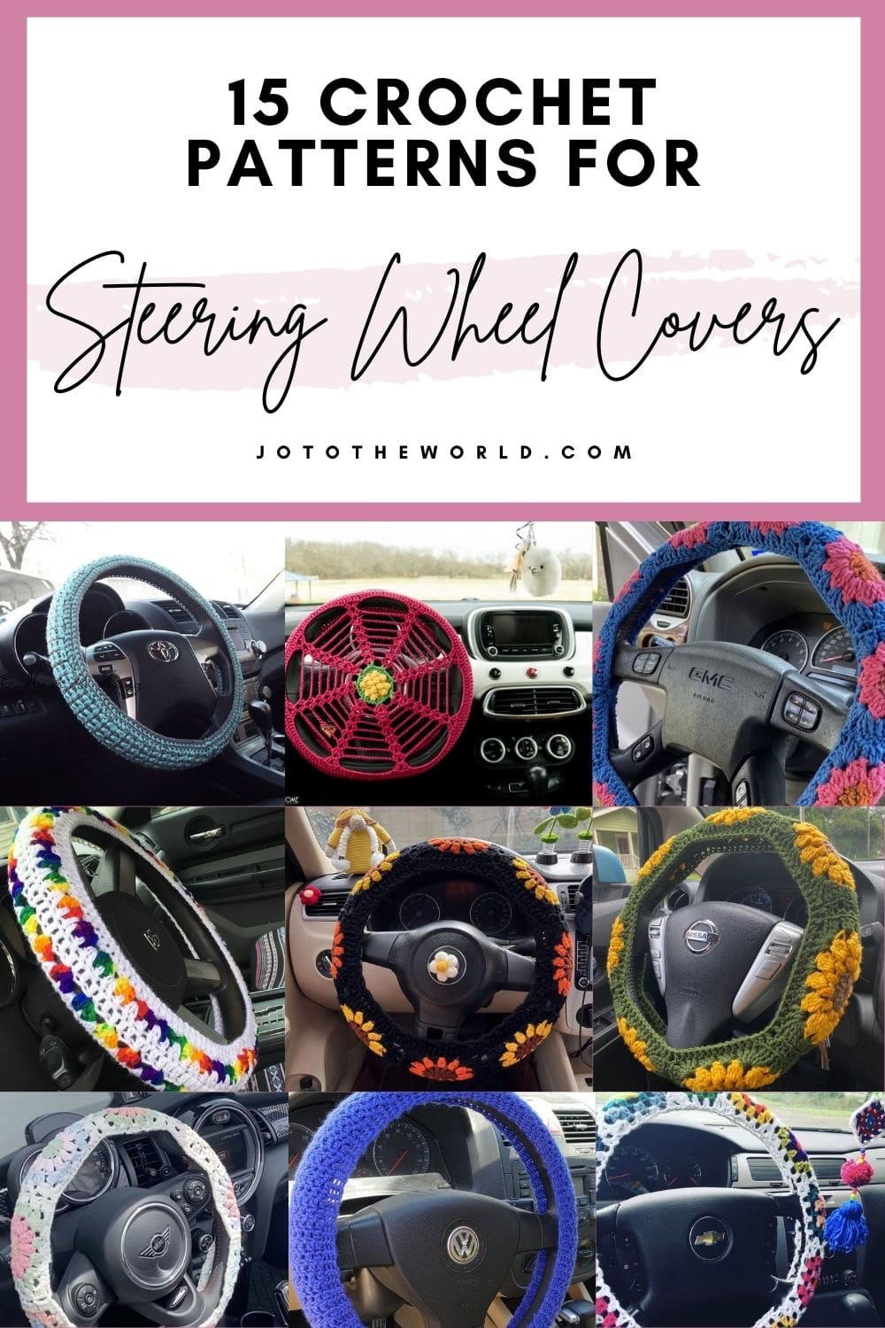 Patterns for Crochet Steering Wheel Covers