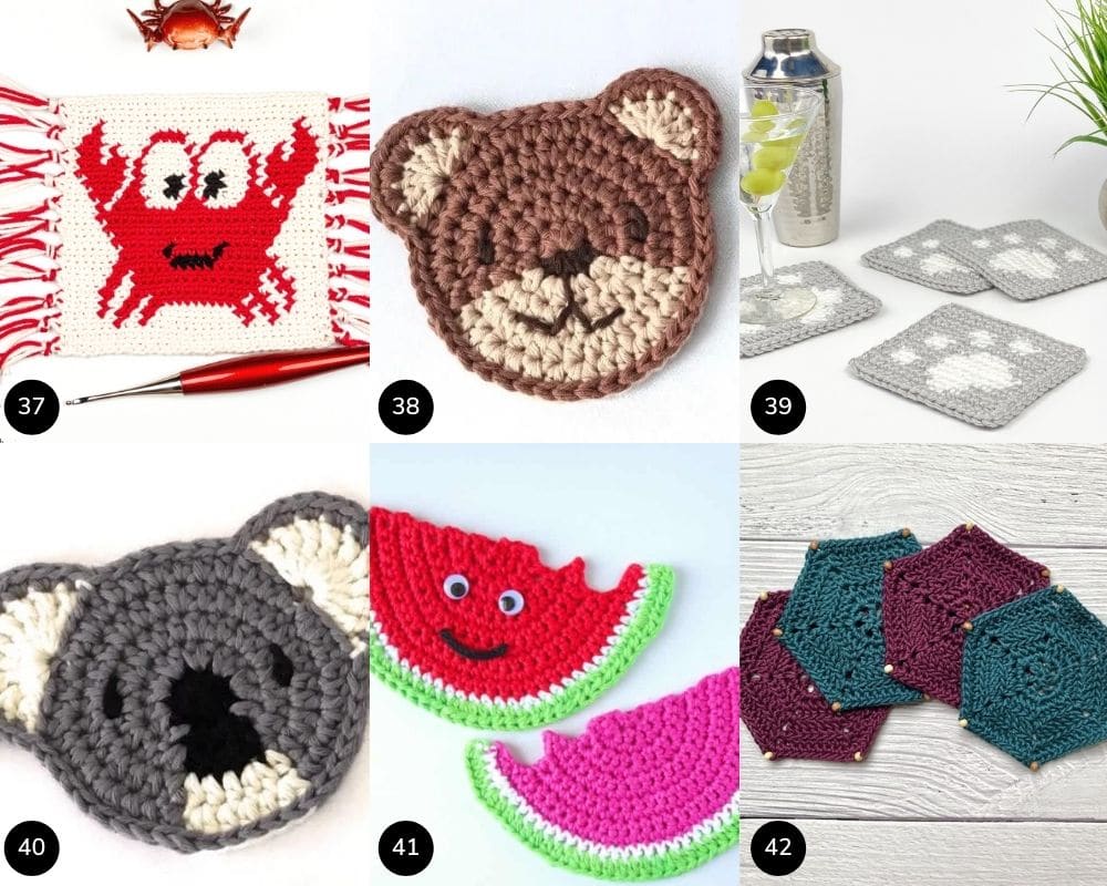 Cute Crochet Coaster Patterns