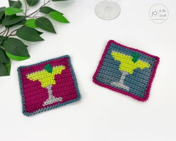 Crochet Coasters Pattern - Margarita