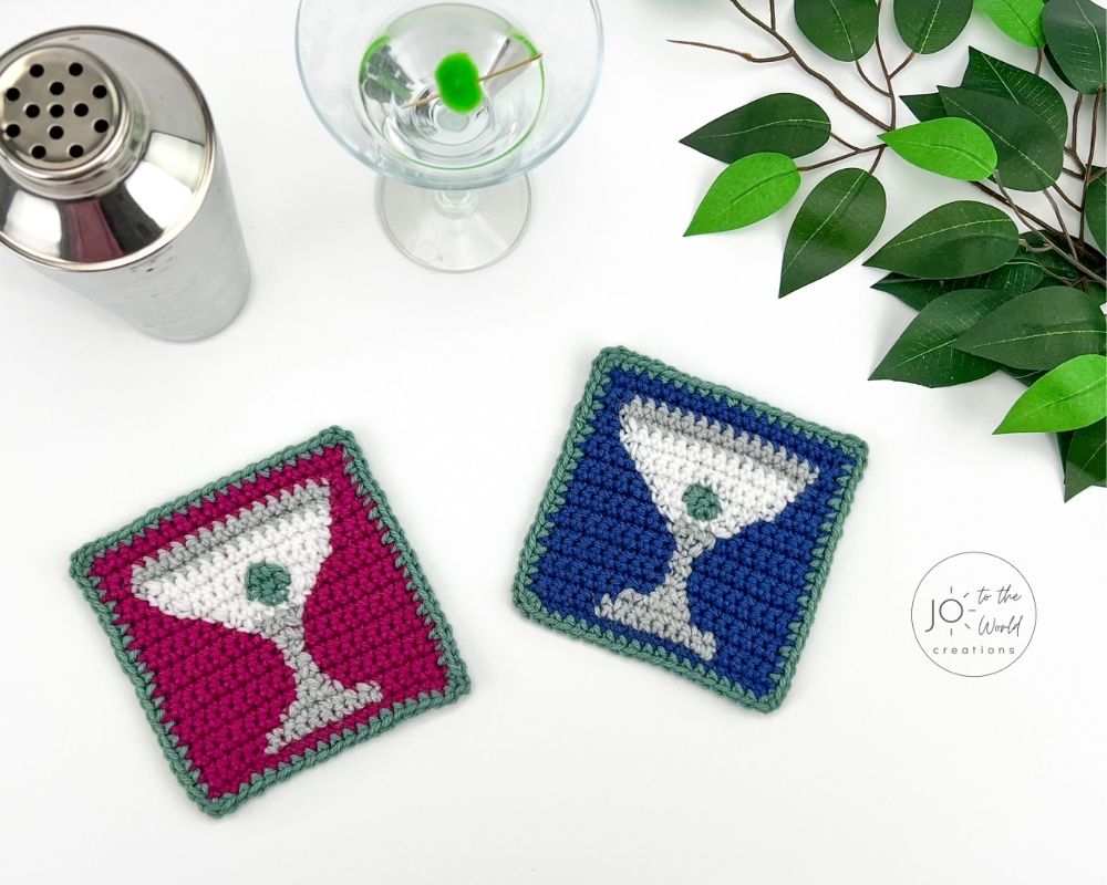 Martini Coasters Crochet Pattern Free