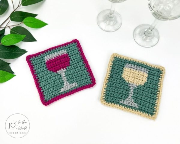 Wine Coasters Crochet Pattern