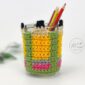 Crochet Pencil Holder Cover Pattern
