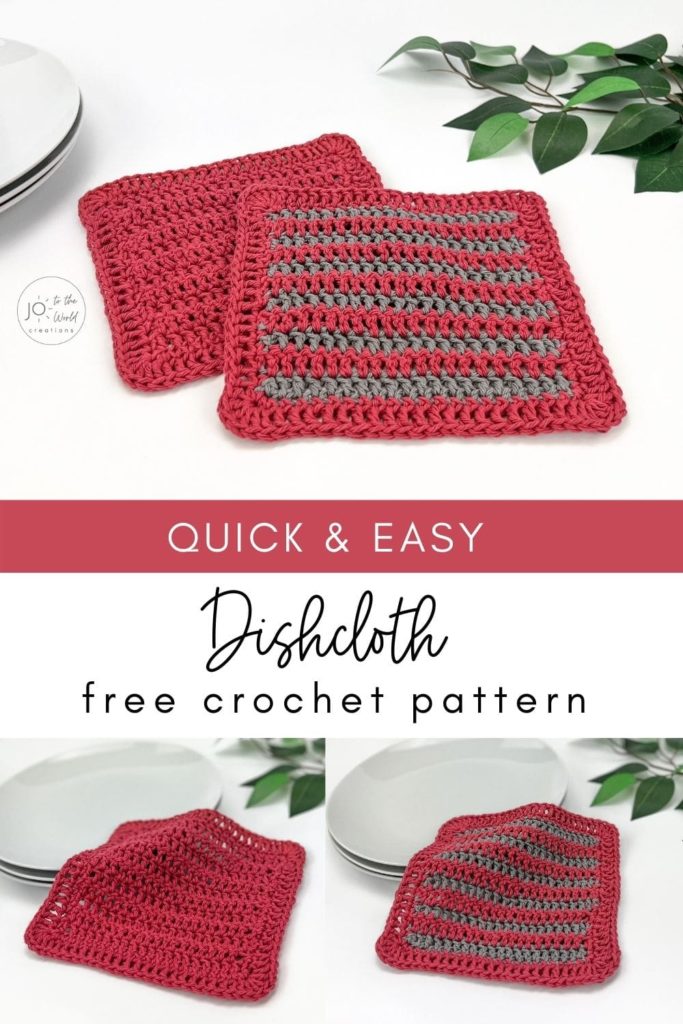 Free Double Crochet Dishcloth Pattern