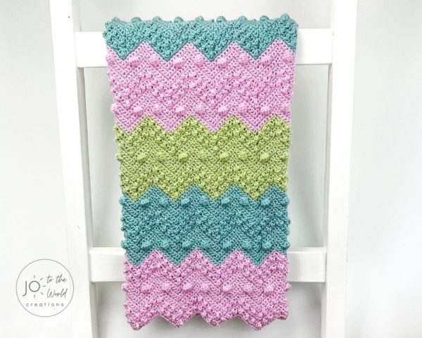 Chevron crochet blanket pattern