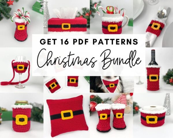Christmas crochet pattern bundle