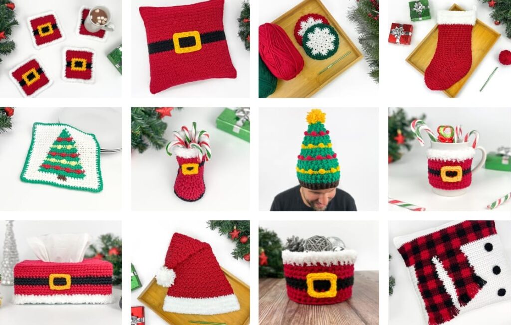 Crochet Christmas Decorations and Crochet Christmas Gifts