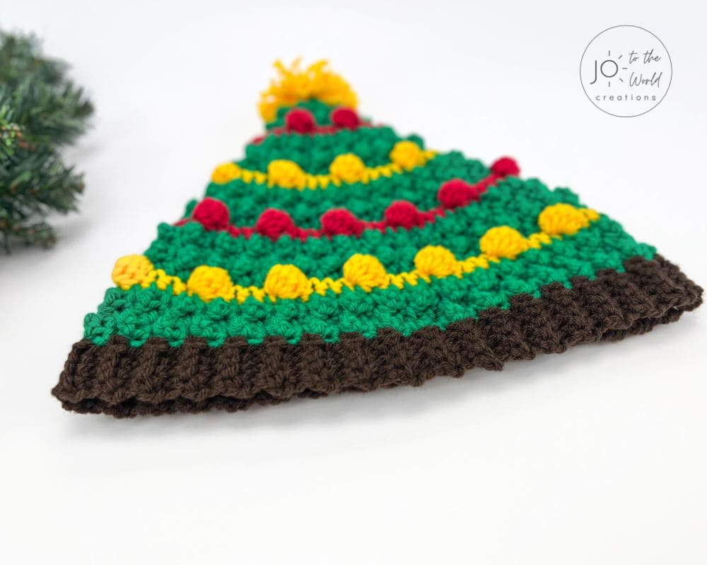 Christmas Tree Hat Crochet Pattern