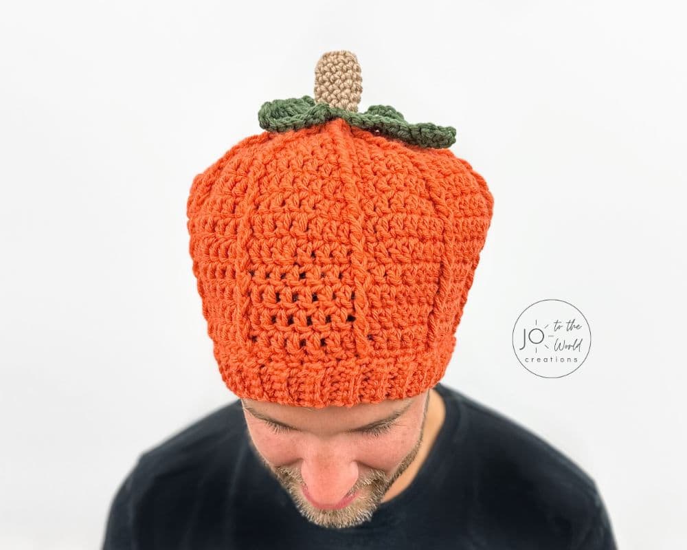 Crochet Pumpkin Hat Pattern Adult Size