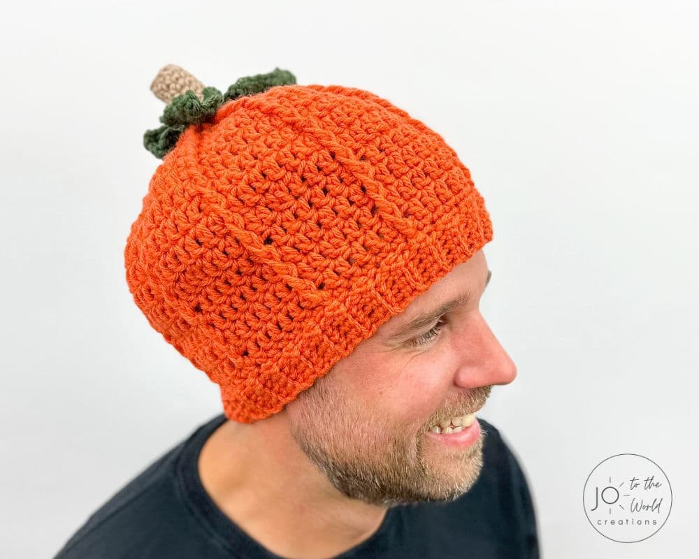 Crochet Pumpkin Hat Pattern Adult Size