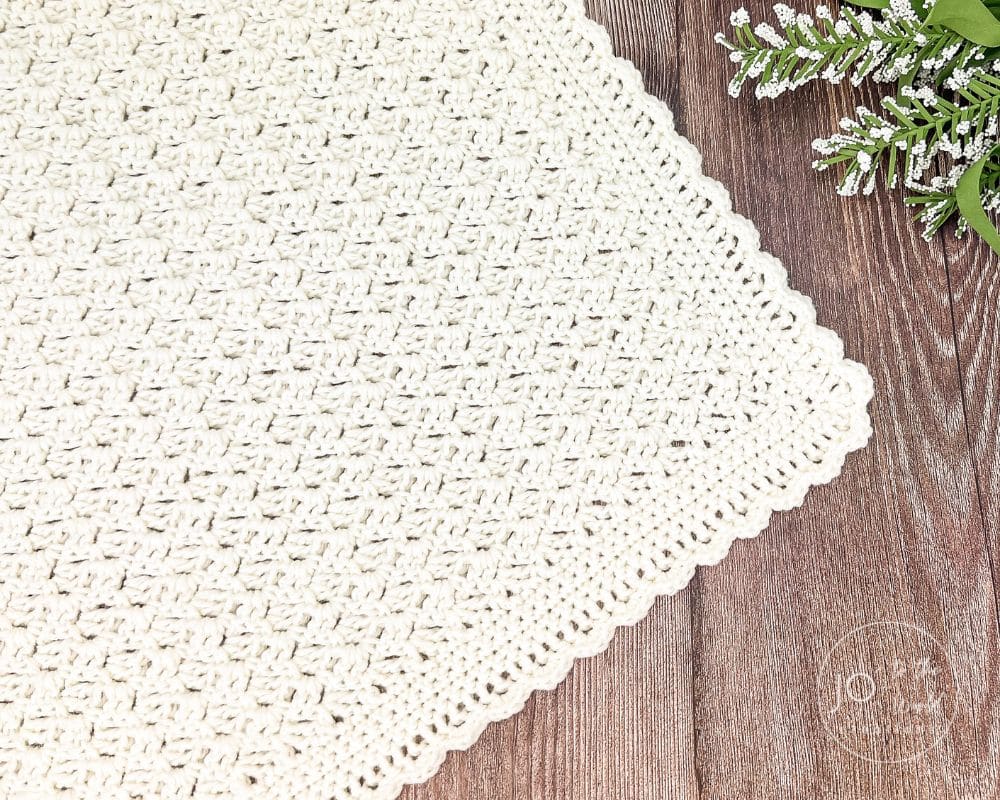 Classic Crochet Baby Blanket Free Pattern
