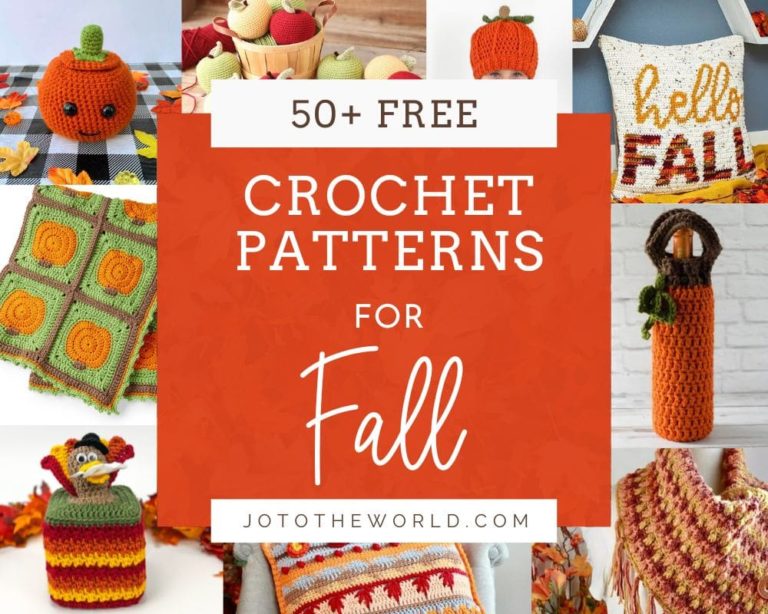 50+ Free Fall Crochet Patterns