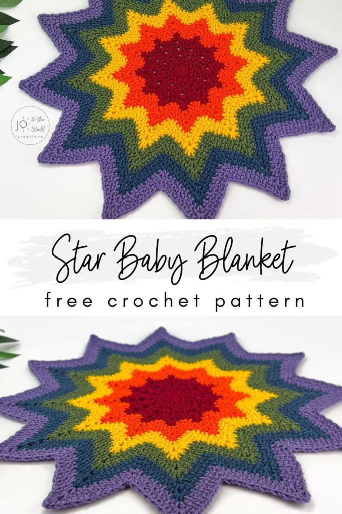 Crochet Star Blanket Free Pattern