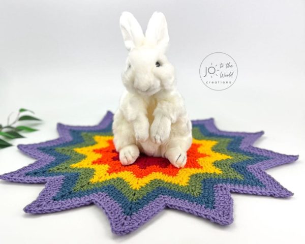 Star Baby Blanket Crochet Pattern