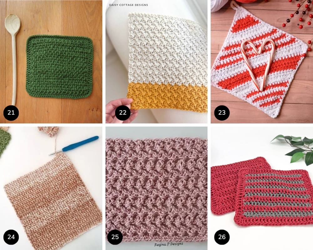 Dishcloth Crochet Patterns
