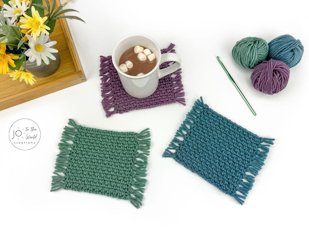 Crochet Mug Rugs Pattern