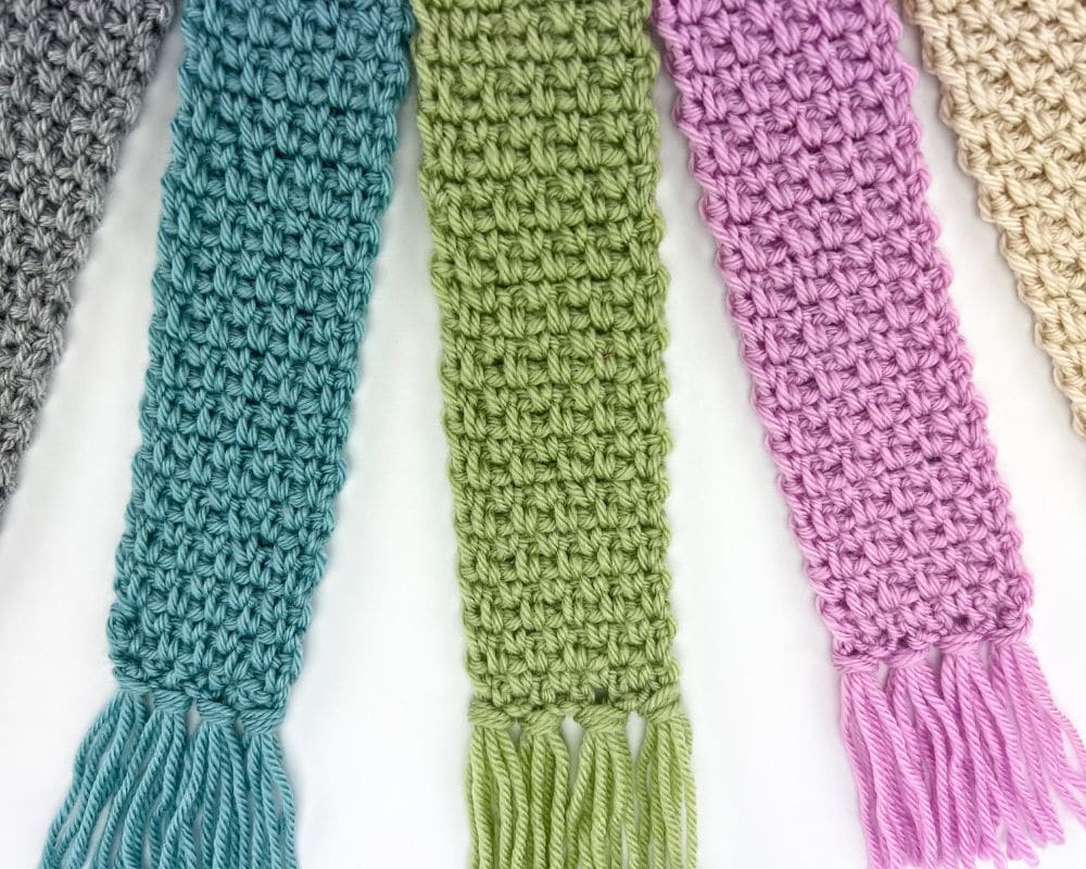 Easy crochet bookmark pattern for beginners