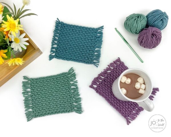 Easy Mug Rug Crochet Pattern