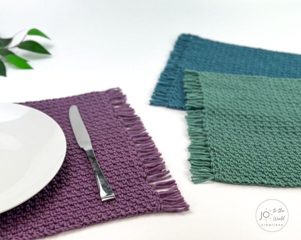 How to crochet placemats