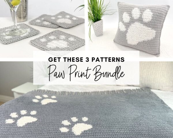 Paw Print Pattern Bundle