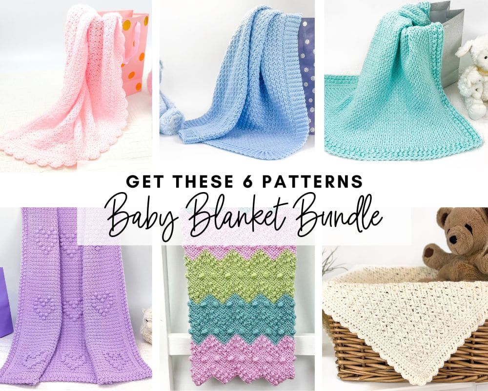 Baby Blanket Crochet Patterns Bundle