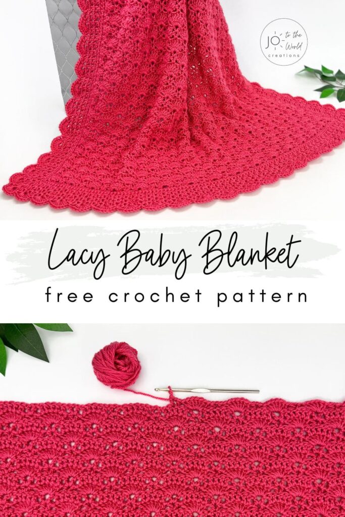 Lacy Baby Blanket Free Crochet Pattern